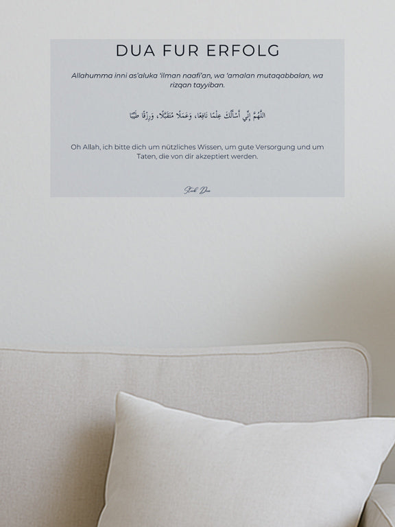 dua fur erfolg