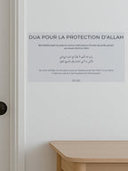 Stick Dua Pour la protection d'Allah