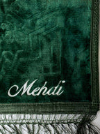 Tapis de prière épais - Vert