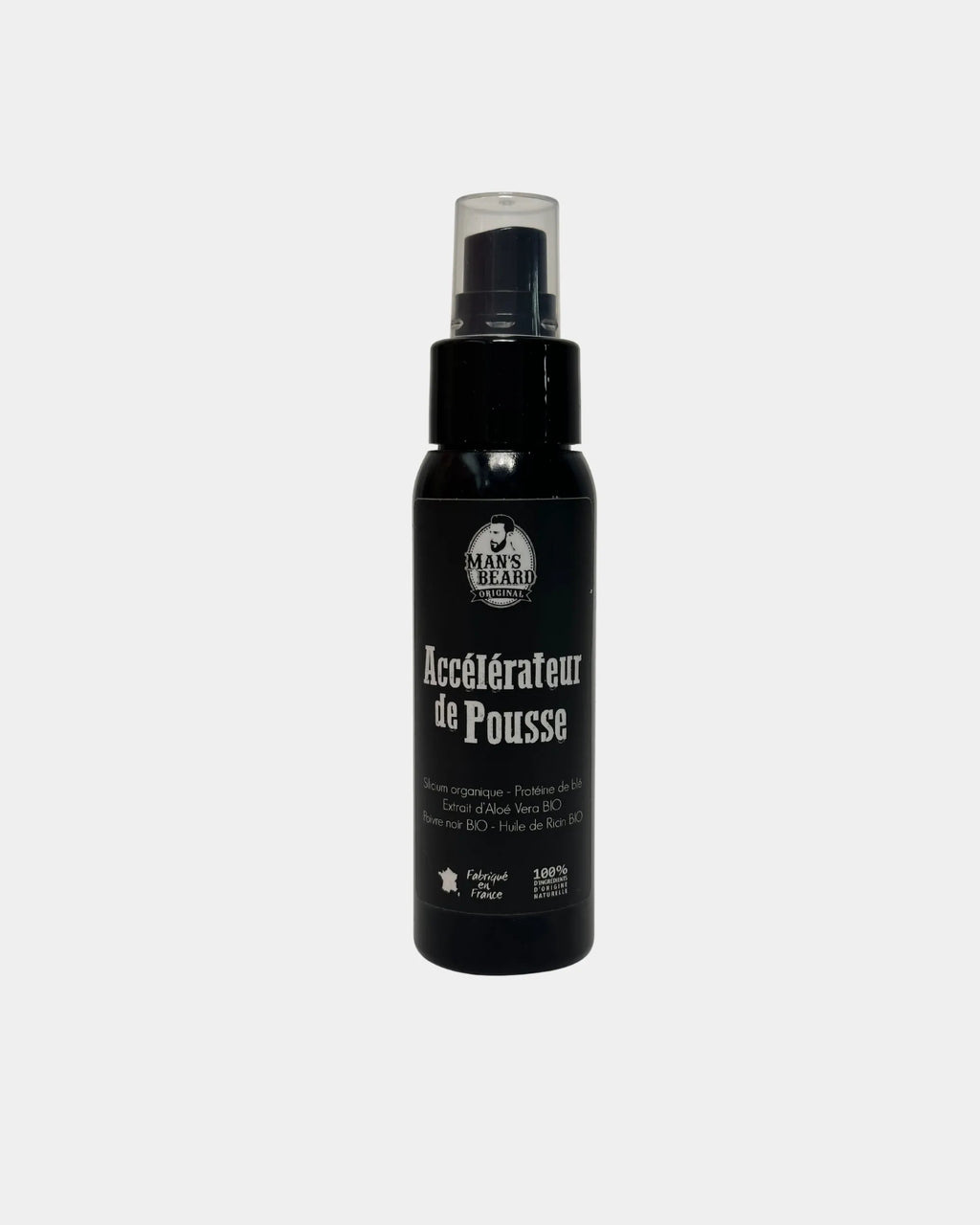 Accélérateur de pousse barbe Man's Beard, flacon spray