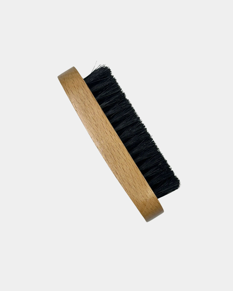 Brosse à barbe en bois avec poils naturels