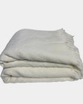 Tissu ihram blanc plié, texture jacquard sans couture, pièce 2
